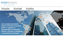 Tablet Screenshot of i-screen.cz
